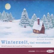 Winterzeit, tief verschneit